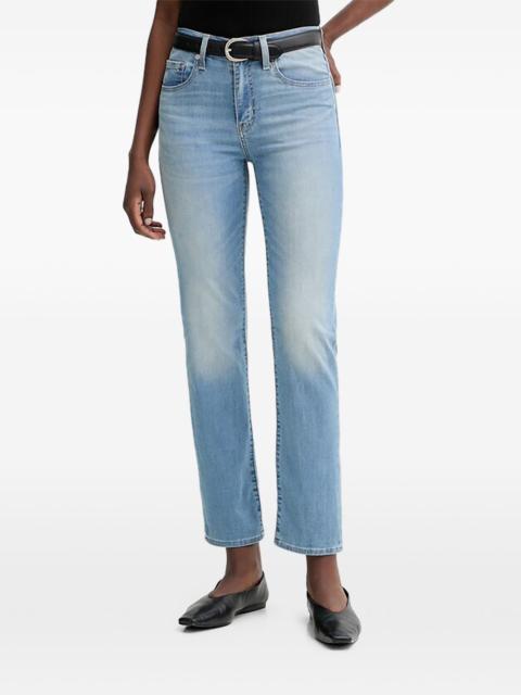 Levi's raw-cut jeans
