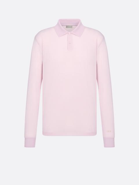 Dior Relaxed-Fit Long-Sleeved Polo Shirt