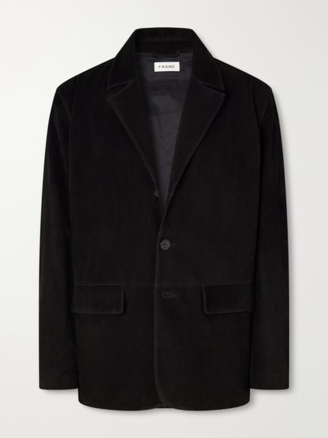 FRAME Suede Blazer