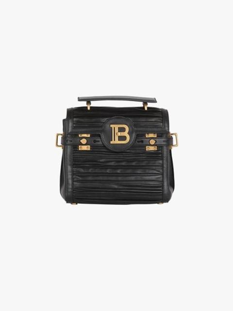 Balmain Black quilted leather B-Buzz 23 bag