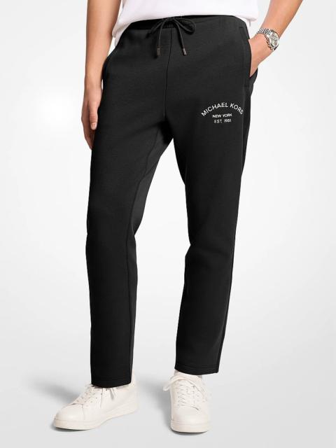 MICHAEL KORS Logo Cotton Blend Joggers