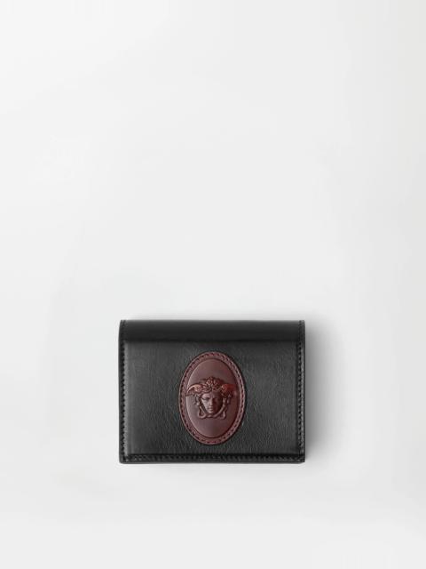 VERSACE Roomy Leather Wallet