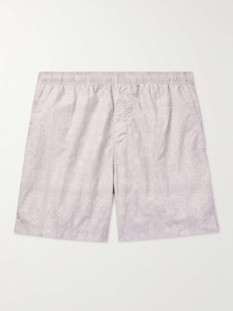 C.P. Company Straight-Leg Mid-Length Bandana-Print Swim Shorts