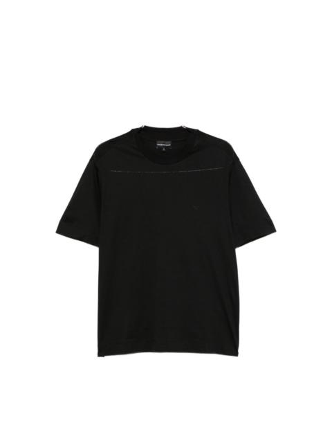 EMPORIO ARMANI Logo cotton t-shirt