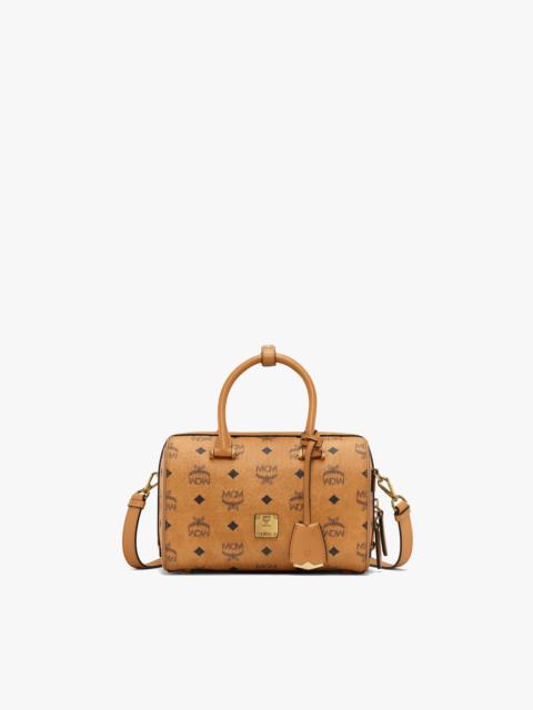 MCM Boston Bag in Visetos Original