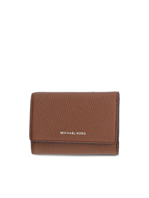 MICHAEL KORS leather zip-top wallet