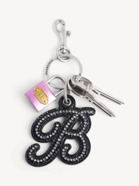 BALENCIAGA Women's Charm/keyring Qixi Crystal B in Multicolor
