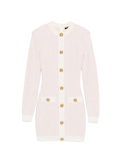 Balmain buttoned mini dress