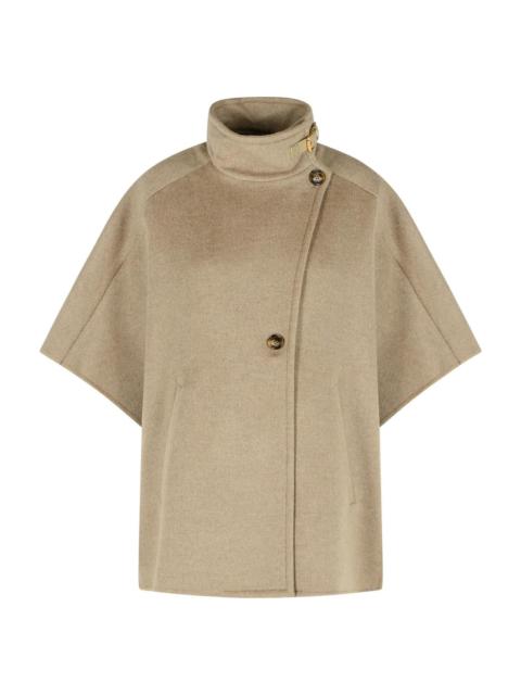 'derrik' Beige Cashmere Cape