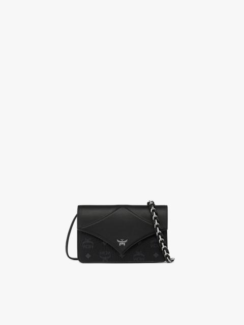 MCM Diamond Shoulder Bag in Visetos Leather Mix