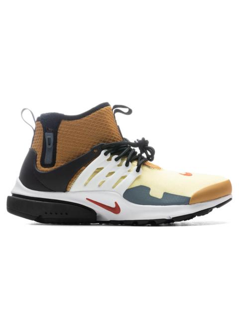 Nike NIKE AIR PRESTO MID UTILITY - BICYCLE YELLOW/CINNABAR/WHEAT