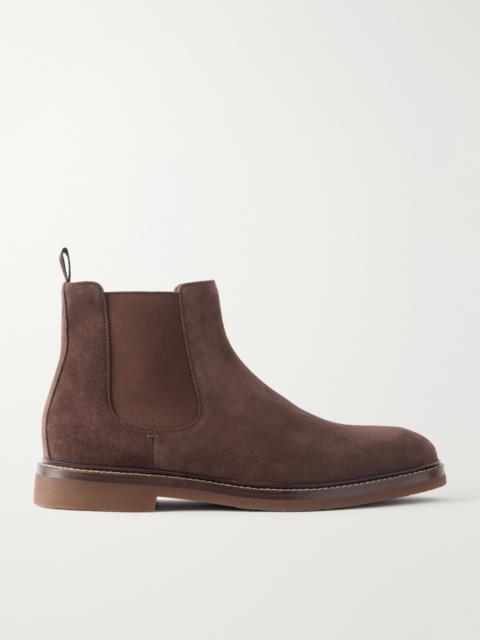 Brunello Cucinelli Suede Chelsea Boots