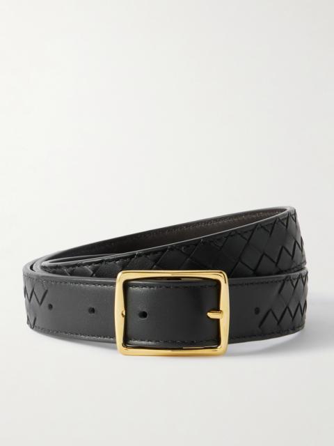 Bottega Veneta Intrecciato Leather Belt