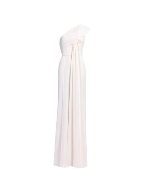 ELIE SAAB asymmetric knotted jumpsuit