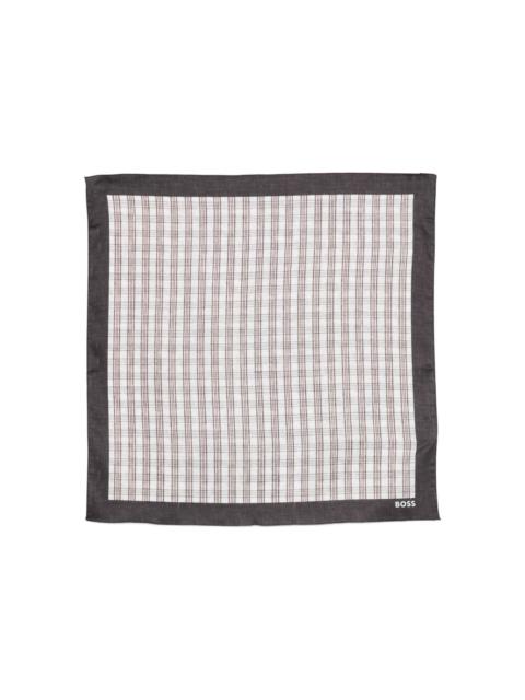 BOSS checked-border square