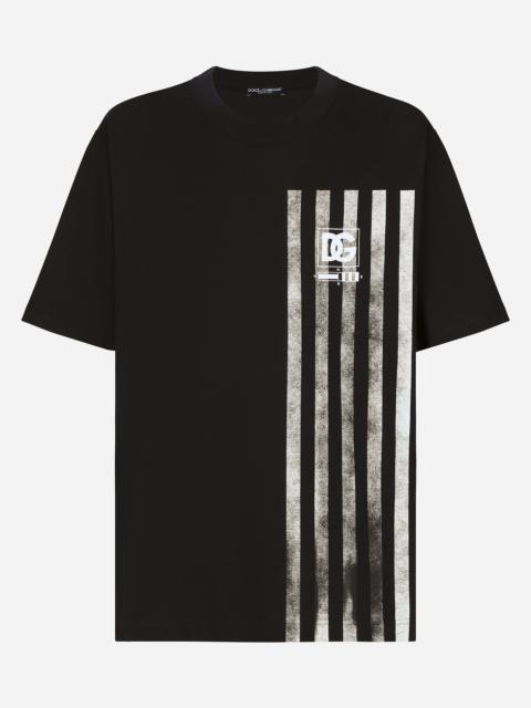 Dolce & Gabbana Short-sleeved Marina-print T-shirt