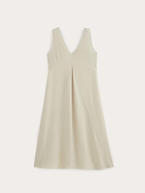 EVERLANE THE V-NECK DRESS IN SOFTLUXE