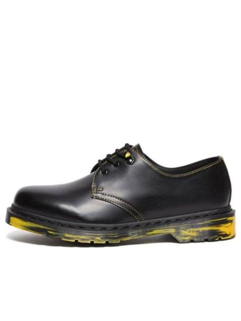 Dr. Martens Dr.Martens 1461 Marbled Sole Leather Oxford Shoes 'Black Yellow' 31162001