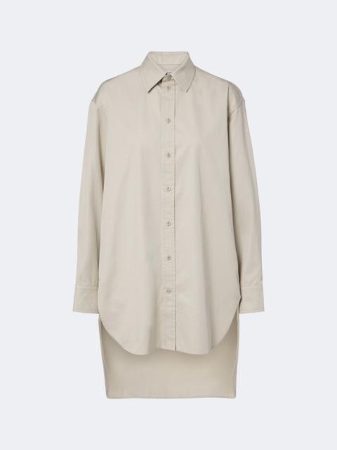 PHOEBE PHILO Asymmetric cotton twill shirt