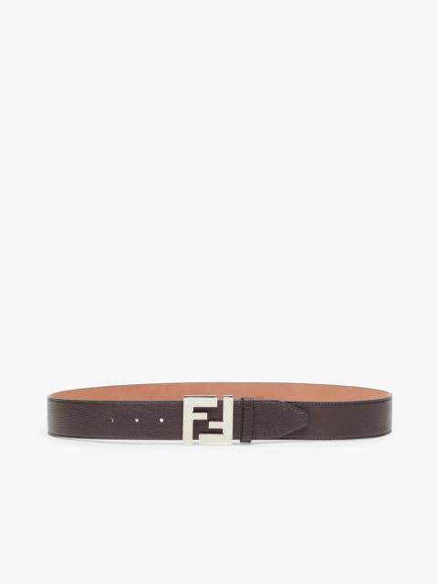 FENDI Brown leather belt