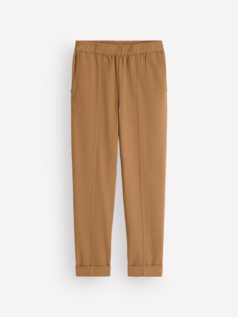 BODEN Mid Rise Straight Leg Pants-Neutral