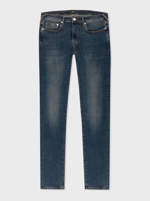 Paul Smith Antique-Wash 'Organic Reflex Stretch' Jeans