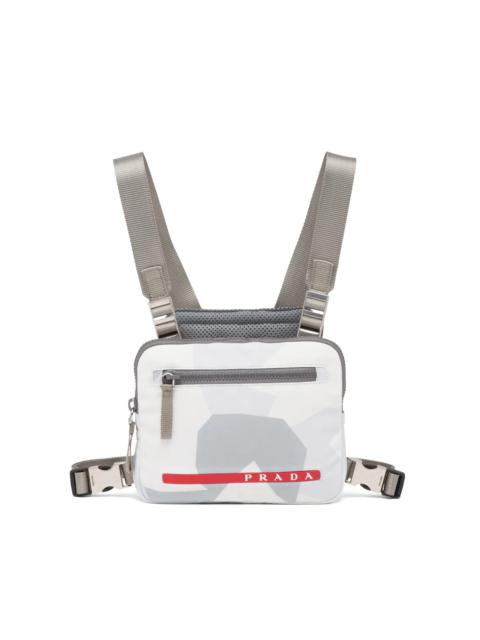 Prada Printed technical fabric crossbody bag