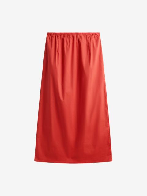 The Frankie Shop Nisa Midi Skirt - Red