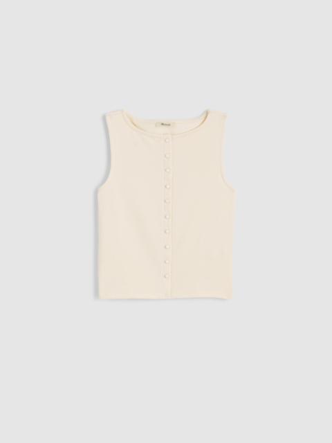 Madewell Sleeveless Boatneck Vest Top