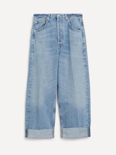 Citizens of Humanity Ayla Baggy Cuffed Crop Jeans in Gemini