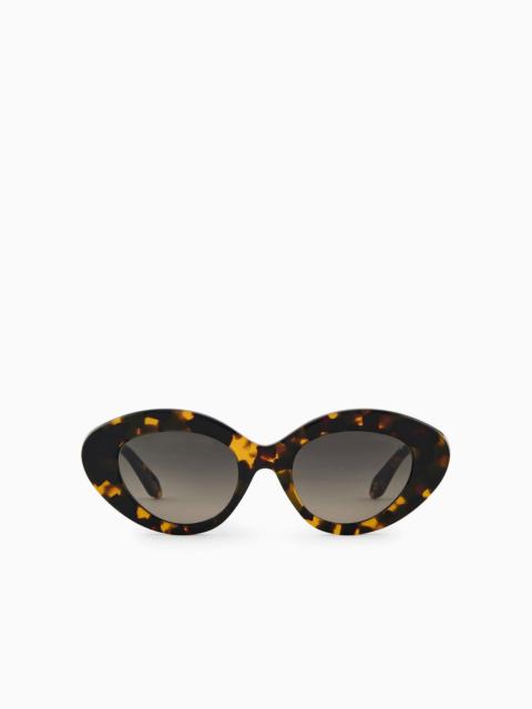 GIORGIO ARMANI Oval women’s sunglasses