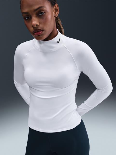Nike Nike Pro Women's Dri-FIT Long-Sleeve Mock-Neck Top