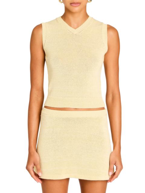 RETROFÊTE BEBE KNIT VEST TOP