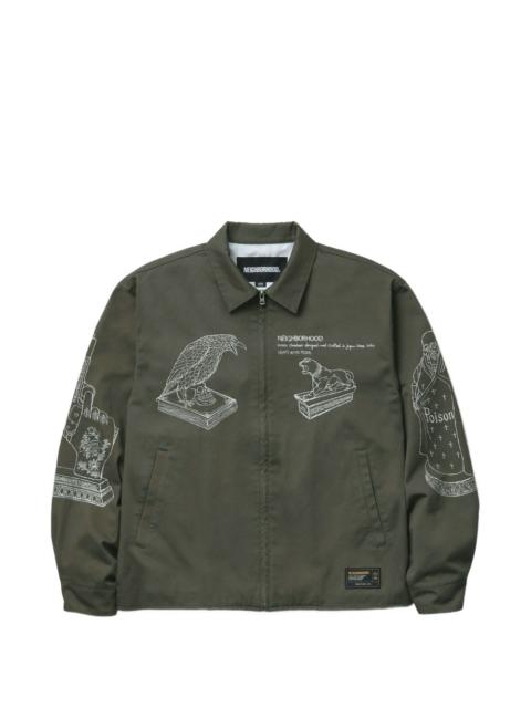 NEIGHBORHOOD STADIUM JACKET - 232SZNH-JKM03-GRY | REVERSIBLE
