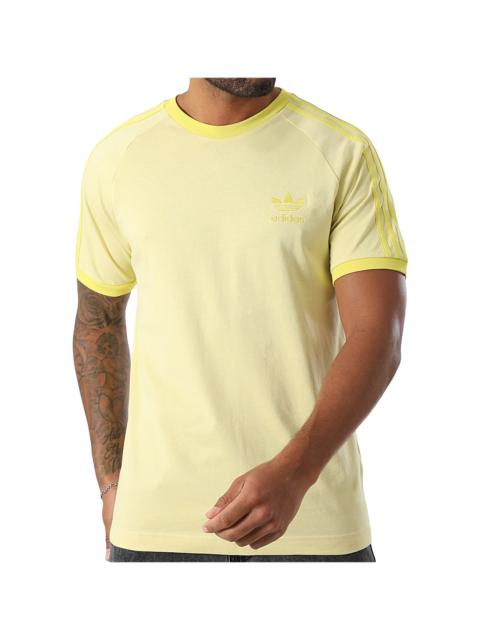 adidas Originals Adicolor Classics 3-Stripes Tee "Powder Yellow" JN7021