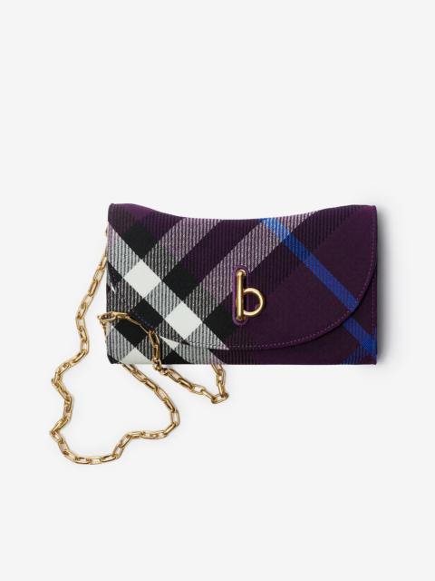 Burberry Rocking Horse Chain Strap Wallet