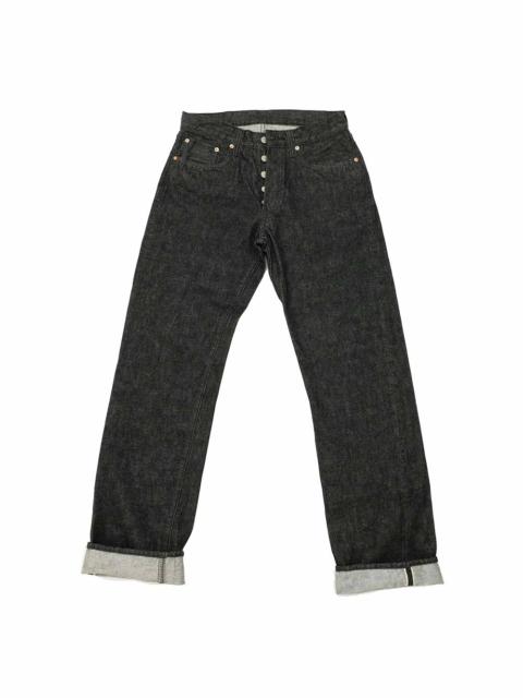 SUGAR CANE 14.25oz. BLACK DENIM - 1947 MODEL - (REGULAR STRAIGHT) - SC42460