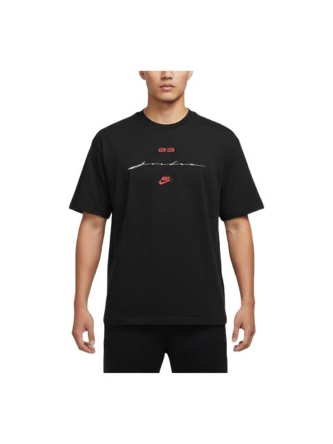 Jordan Air Jordan T-Shirt Asia Sizing 'Black' IF3015-010