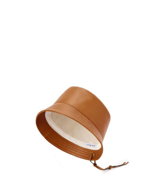 Loewe Bucket hat in nappa clafskin