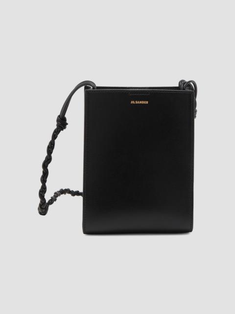 Jil Sander Women's Small Tangle Leather Crossbody Bag - Black