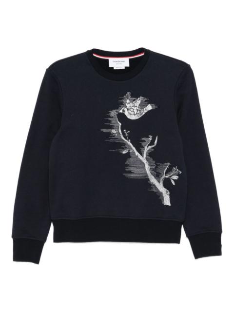 Thom Browne embroidered sweatshirt