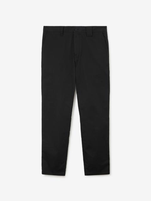 Burberry Cotton Cargo Trousers