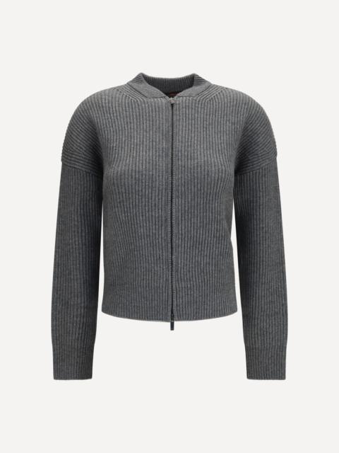 Max Mara Studio Carnet ribbed Cardigan