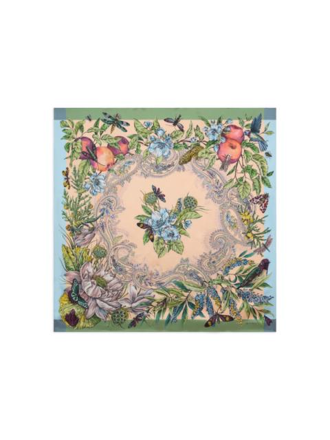 Etro floral silk scarf