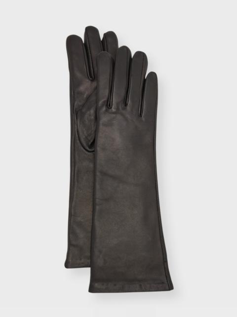 Vince Cashmere-Lined Leather Gloves