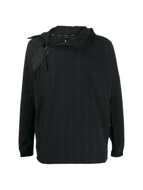 Nike checked pullover jacket