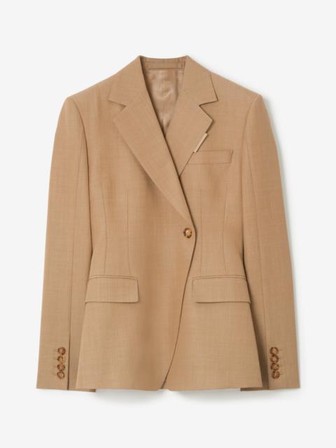 Burberry Wool Tailored Jacket