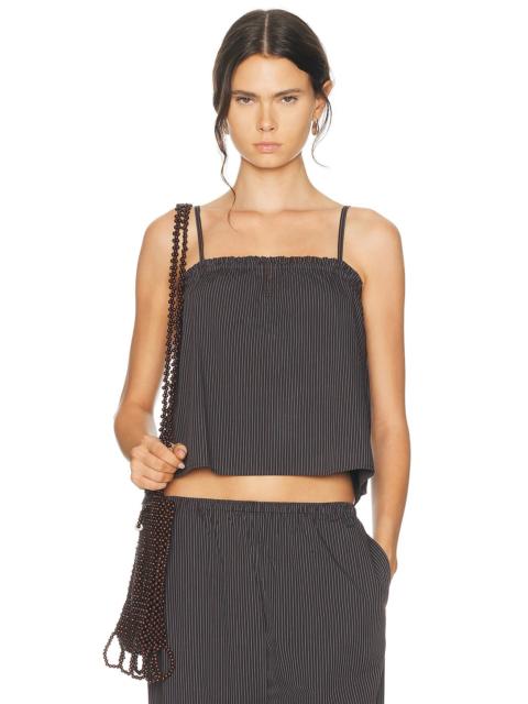 DEIJI STUDIOS Frill Placket Top
