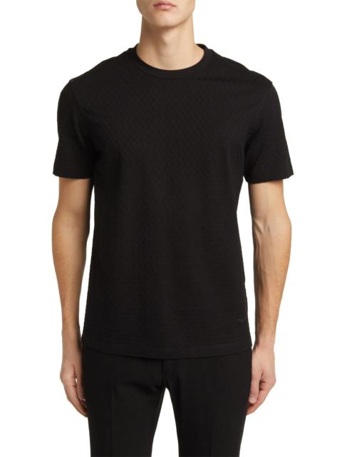 Honeycomb Textured T-Shirt