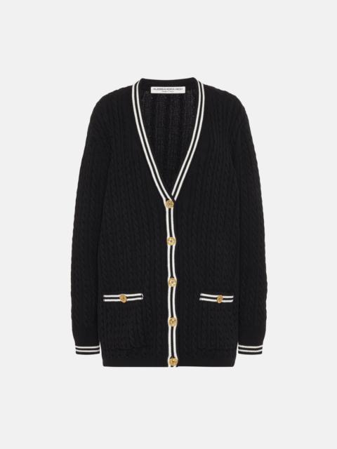 Alessandra Rich COTTON CARDIGAN